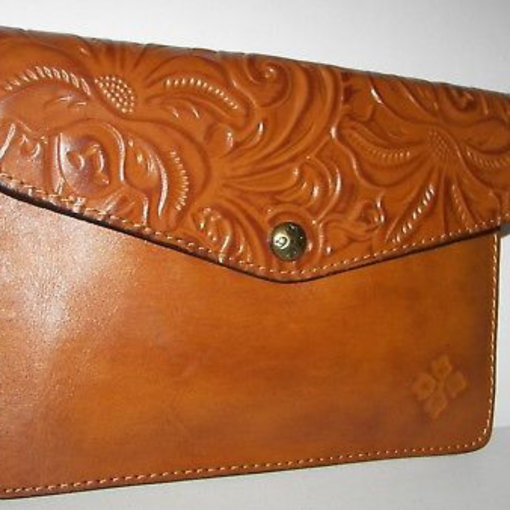 Patricia Nash Leather Clutch